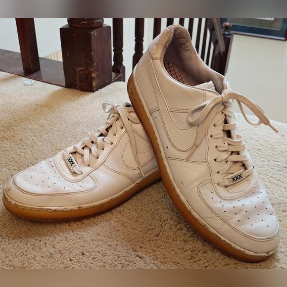 Nike Air Force 1 Downtown NRG "White Gum" 30th Anniversary Sneakers - Picture 1 of 11